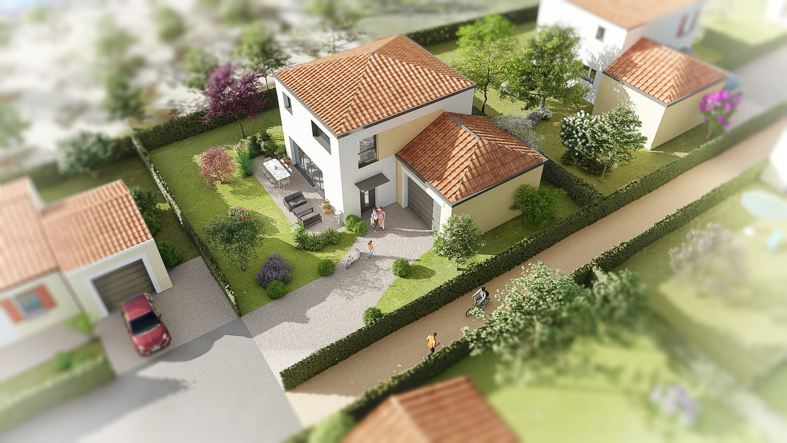 SM Maisons - 7 avantages de faire construire sa maison neuve en lotissement