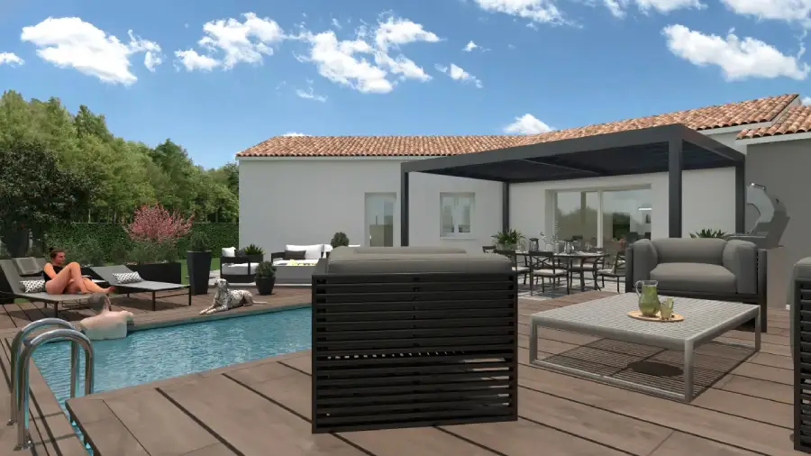 SM Maisons - Maison en V Santa Maëlla